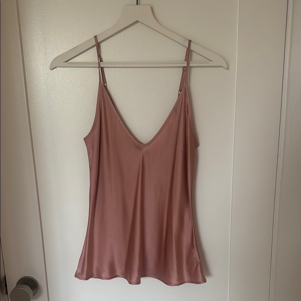 L'AGENCE Pink Sleeveless Camisole Size XS